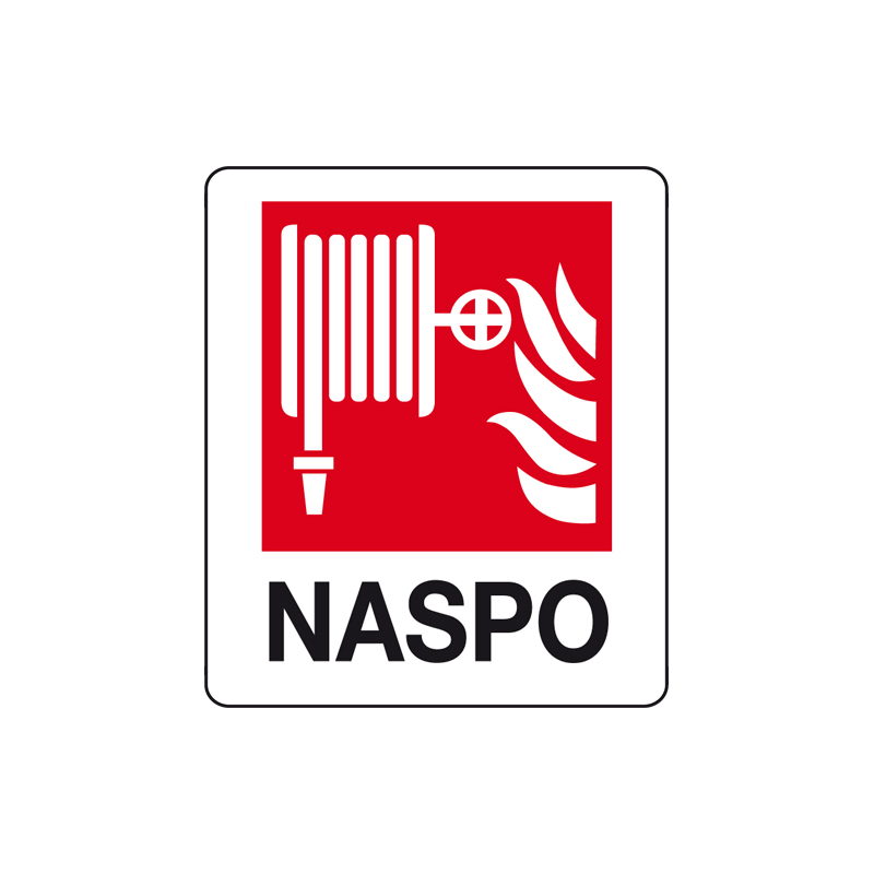 NASPO CARTELLO ALLUMINIO 150X175 ANTINCENDIO