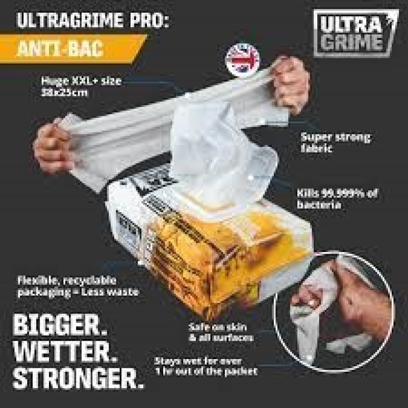 SALVIETTE TNT MULTIUSO E ANTI BATTERICA  TESTATA EN14476 BOX DA 100 PZ