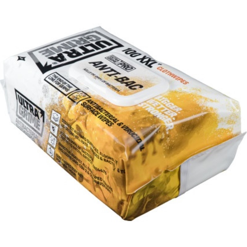 SALVIETTE TNT MULTIUSO E ANTI BATTERICA  TESTATA EN14476 BOX DA 100 PZ