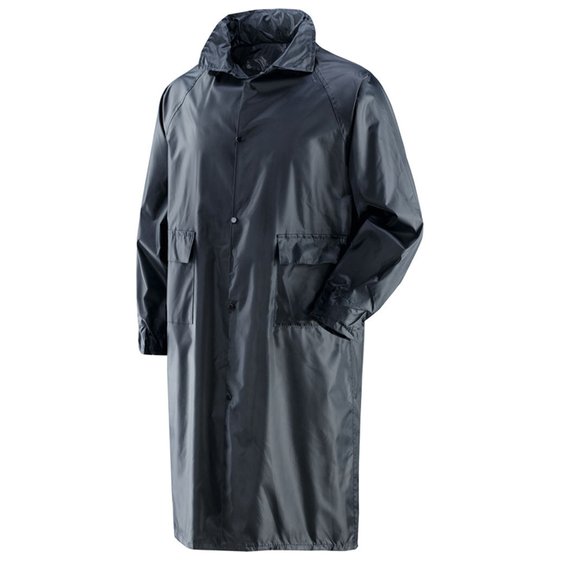 CAPPOTTO IMPERMEABILE IN NYLON  CON CAPPUCCIO A SCOMPARSA NEL COLLETTO