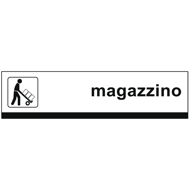 MAGAZZINO CARTELLO SCATOLATO 1000X250 PROP. PRIV.