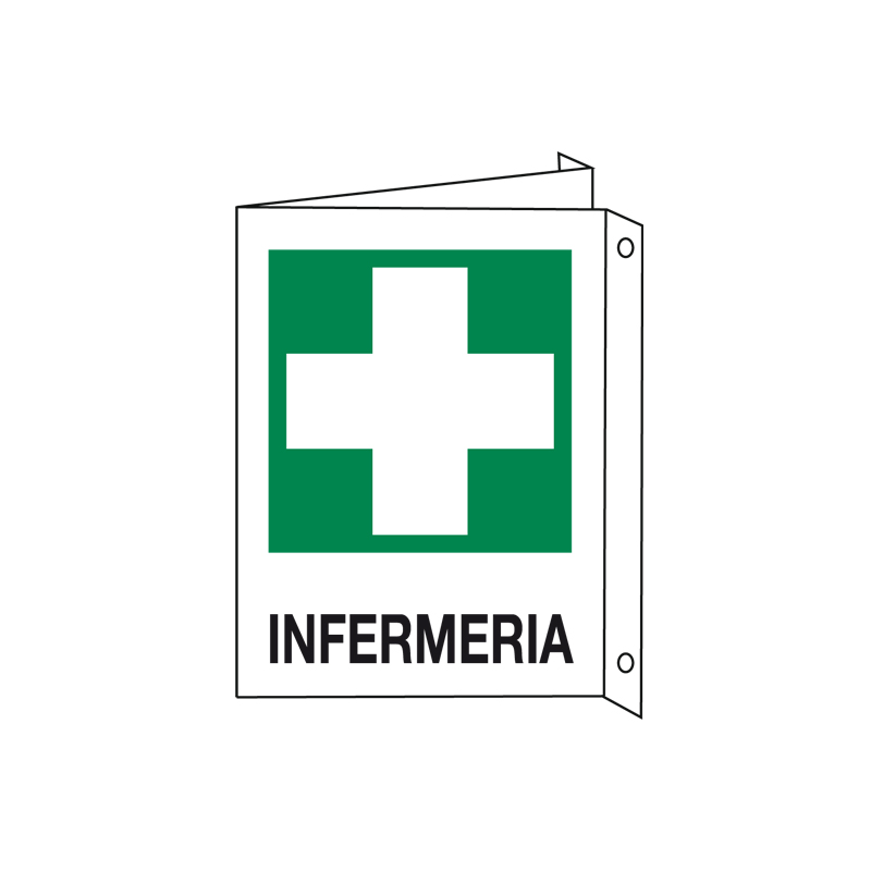INFERMERIA CARTELLO ALLUMINIO 200X300 BIF
