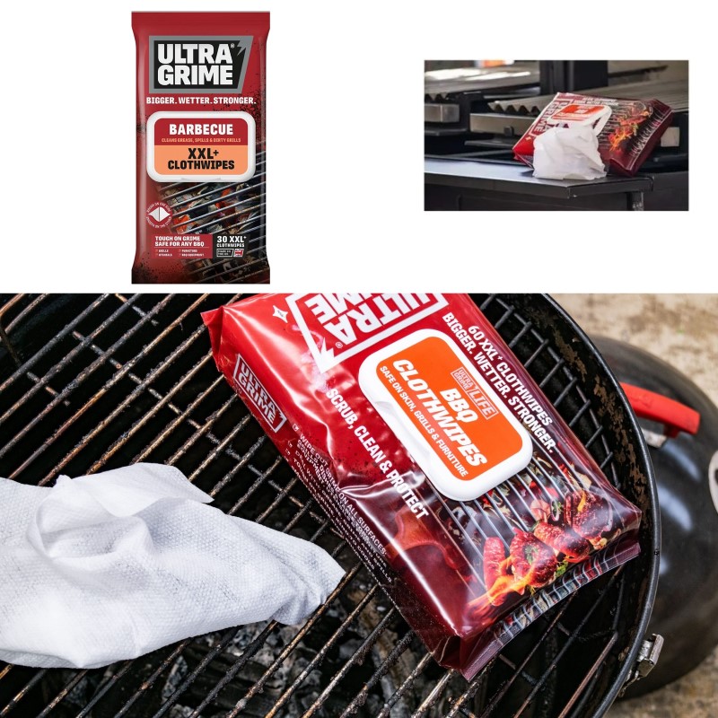 SALVIETTE TNT MULTIUSO BBQ SGRASSANTE PER BARBECUE E PENTOLAME CONF. DA 30 PZ