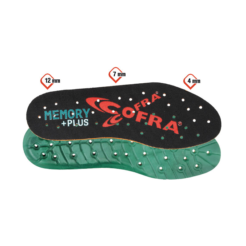 SOLETTA MEMORY PLUS ANATOMICA ANTISTATICA AUTOMODELLANTE
