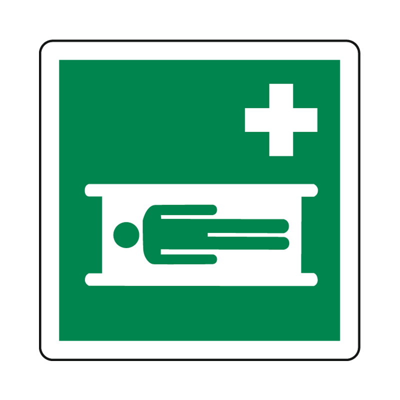 BARELLA DI EMERGENZA CARTELLO ALLUMINIO 230X230 EMERGENZA