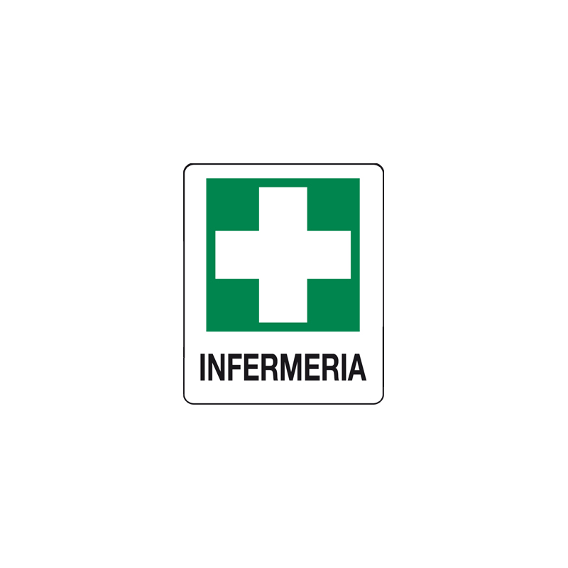INFERMERIA CARTELLO ALLUMINIO 100X120 EMERGENZA