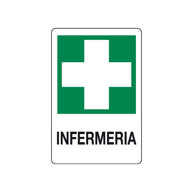 INFERMERIA CARTELLO ALLUMINIO 200X300 EMERGENZA