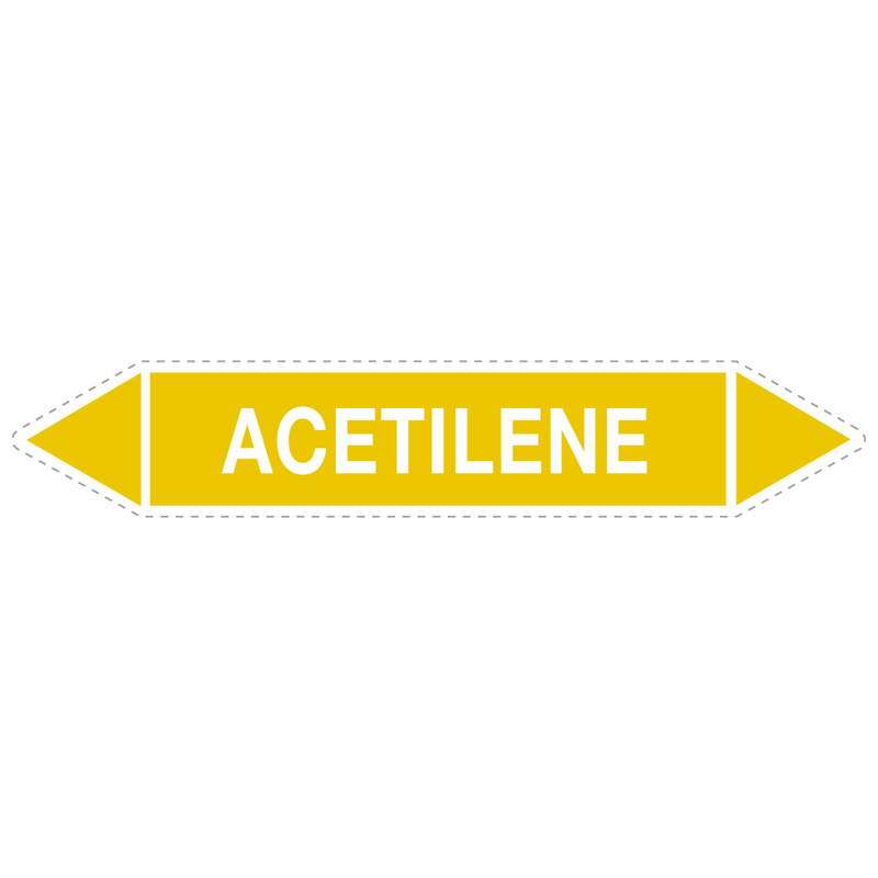 ACETILENE ADESIVO 330X70 TUBAZIONI GAS