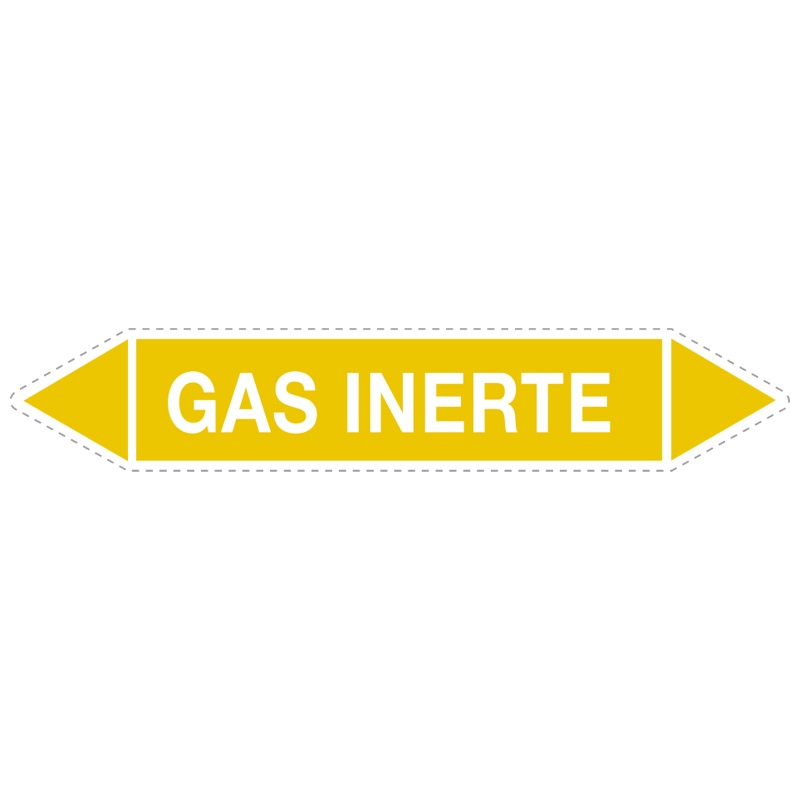 GAS INERTE ADESIVO 330X70 TUBAZIONI GAS