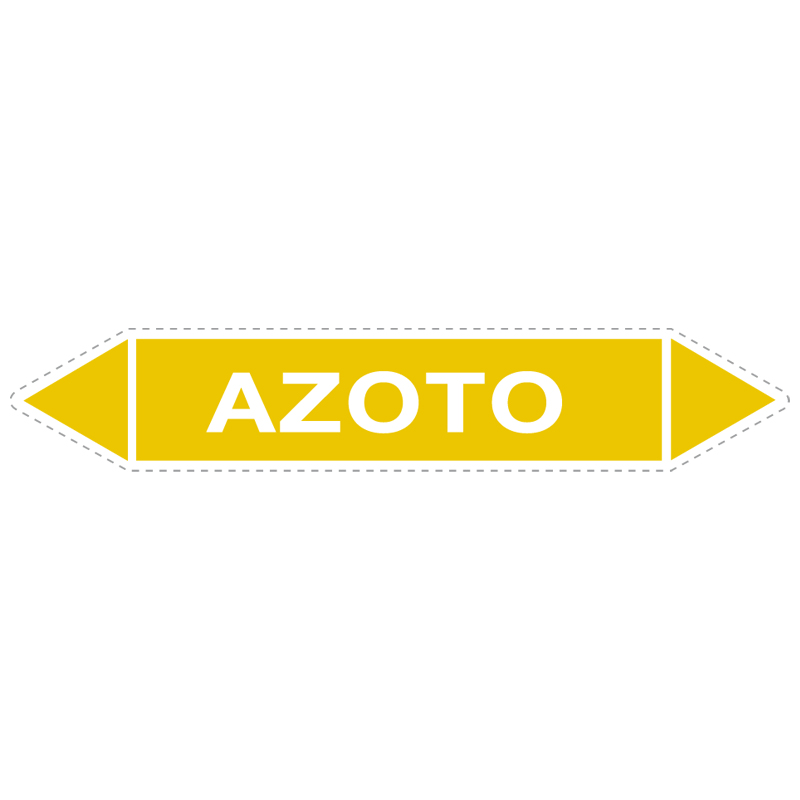 AZOTO ADESIVO 330X70 TUBAZIONI GAS