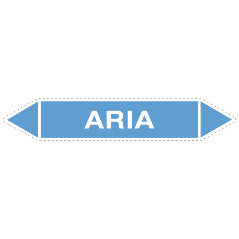 ARIA ADESIVO 330X70 TUBAZIONI ARIA