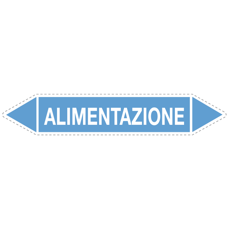 ALIMENTAZIONE ADESIVO 330X70 TUBAZIONI ARIA
