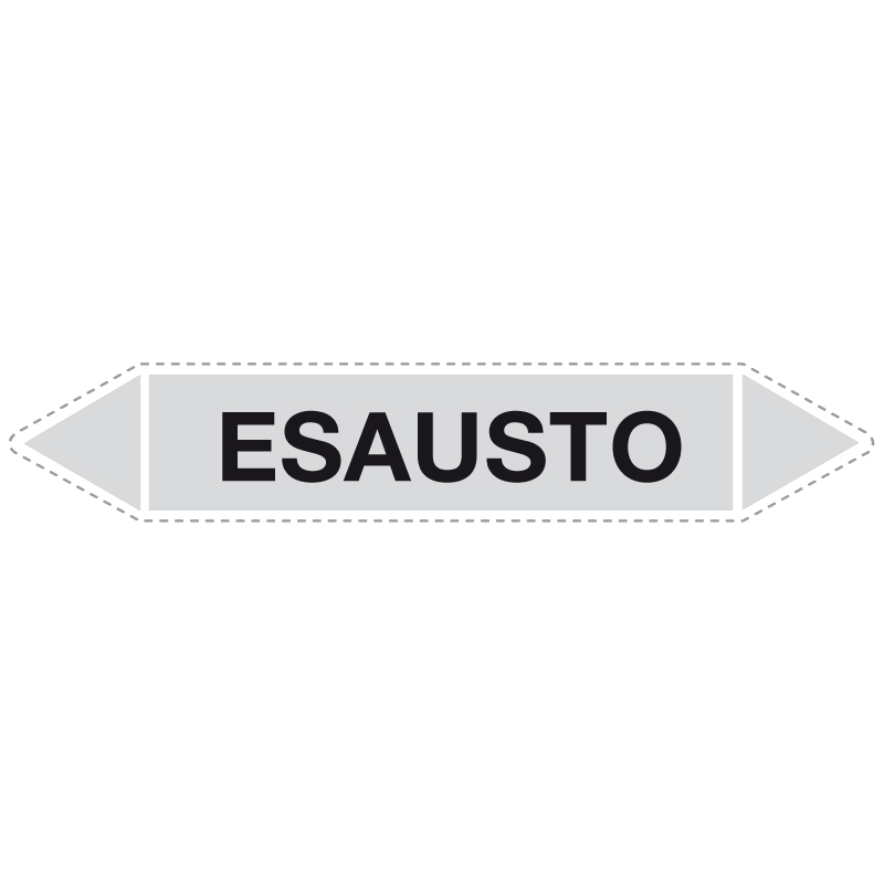 ESAUSTO ADESIVO 330X70 TUB. VAPORE E ACQUA