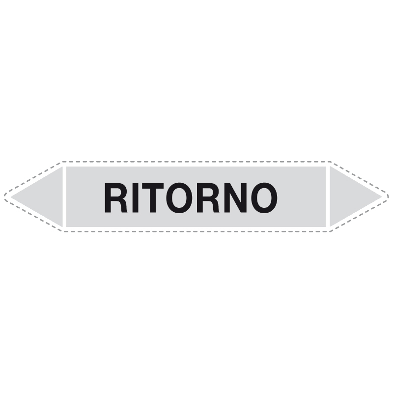 RITORNO ADESIVO 330X70 TUB. VAPORE E ACQUA