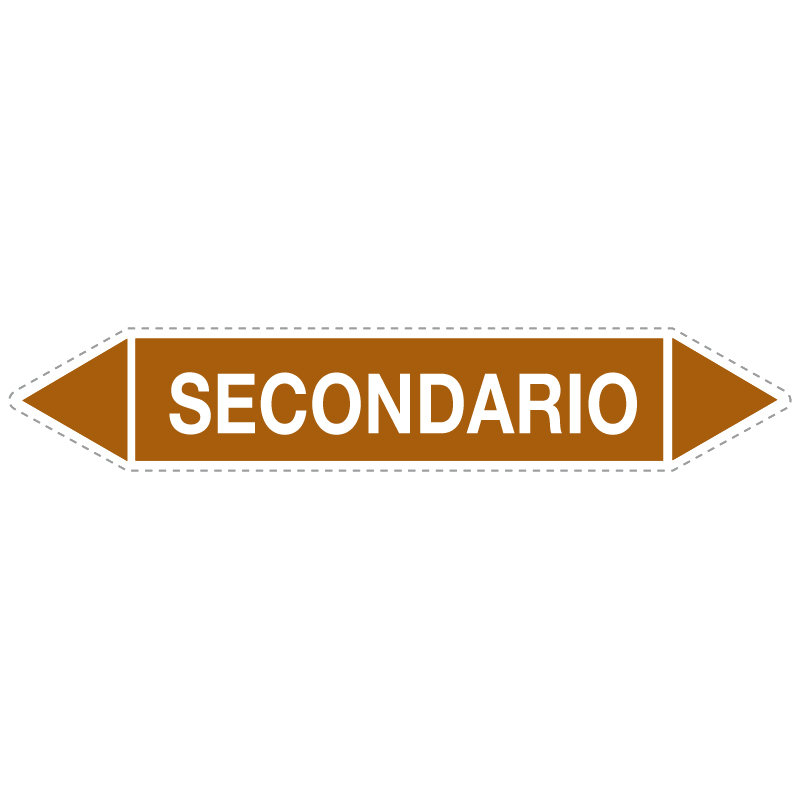SECONDARIO ADESIVO 330X70 TUB. OLII MIN.LI/COMB.