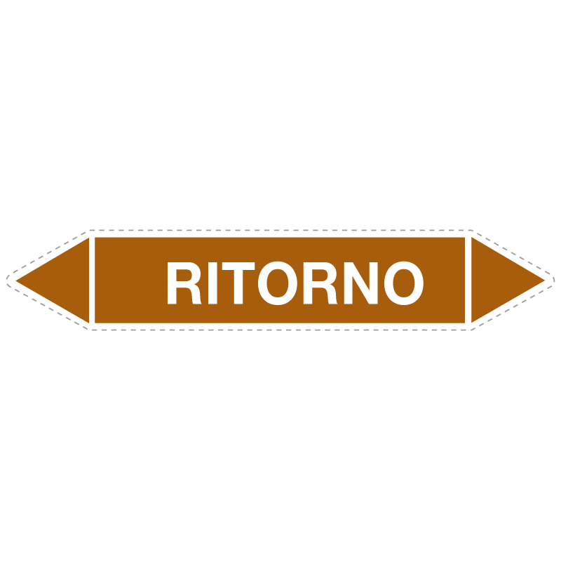 RITORNO ADESIVO 330X70 TUB. OLII MIN.LI/COMB.