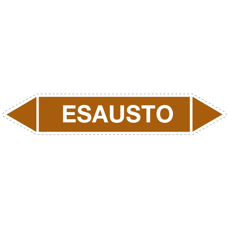 ESAUSTO ADESIVO 330X70 TUB. OLII MIN.LI/COMB.