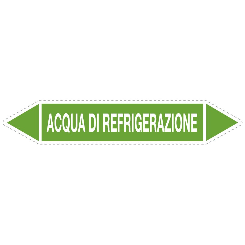 ACQUA DI REFRIGERAZIONE ADESIVO 330X70 TUBAZIONI ACQUA