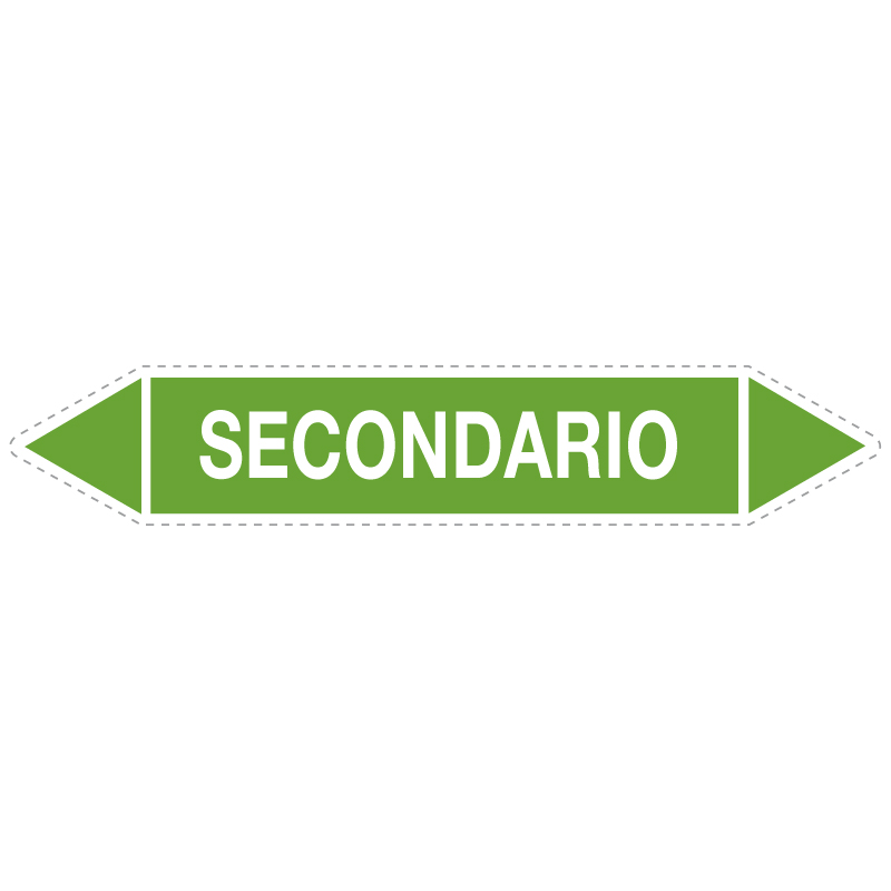 SECONDARIO ADESIVO 330X70 TUBAZIONI ACQUA