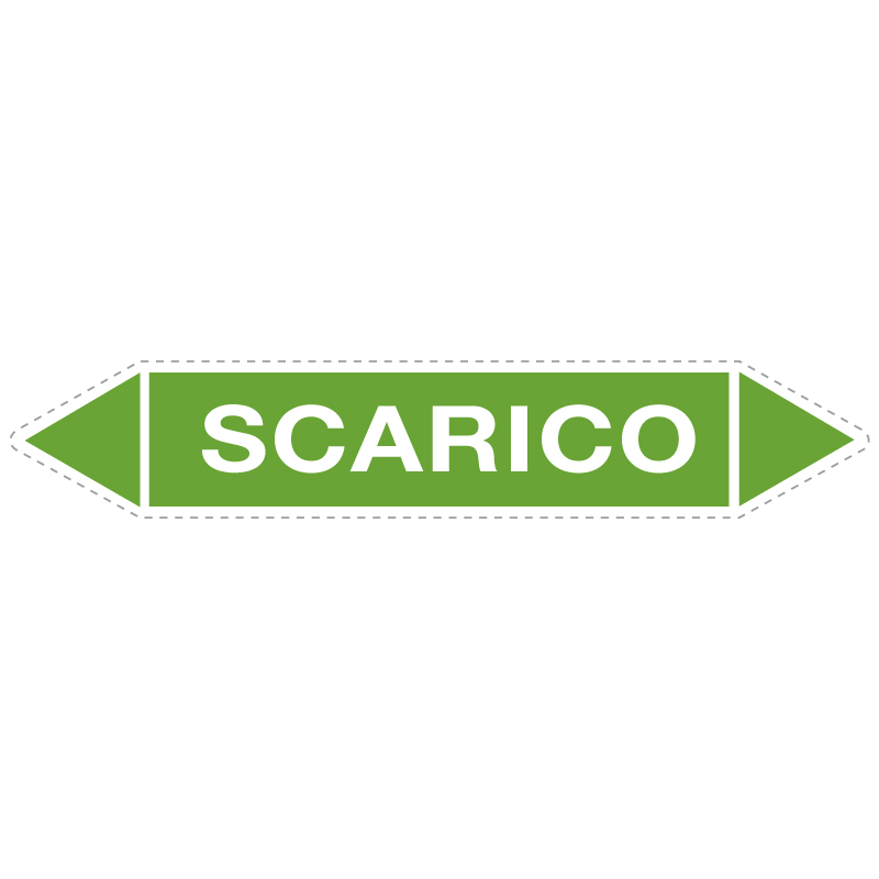 SCARICO ADESIVO 330X70 TUBAZIONI ACQUA