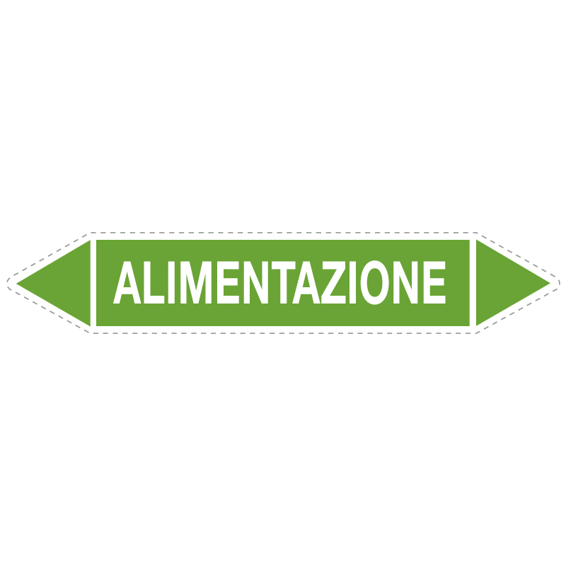 ALIMENTAZIONE ADESIVO 330X70 TUBAZIONI ACQUA