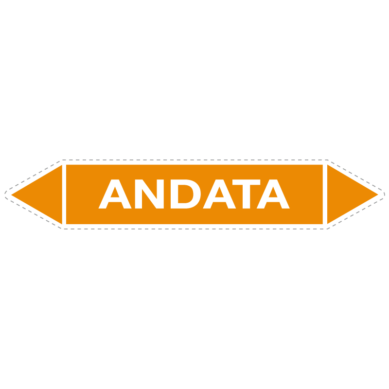 ANDATA ADESIVO 330X70 TUBAZIONI ACIDI