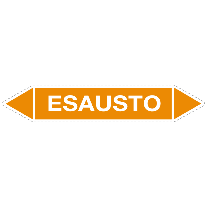 ESAUSTO ADESIVO 330X70 TUBAZIONI ACIDI