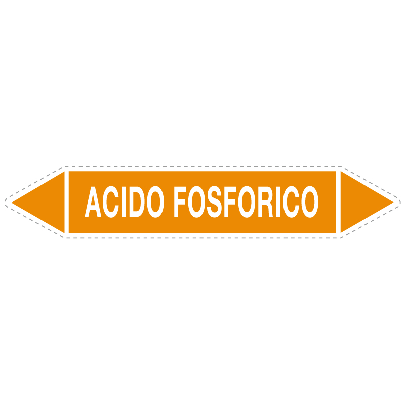 ACIDO FOSFORICO ADESIVO 330X70 TUBAZIONI ACIDI