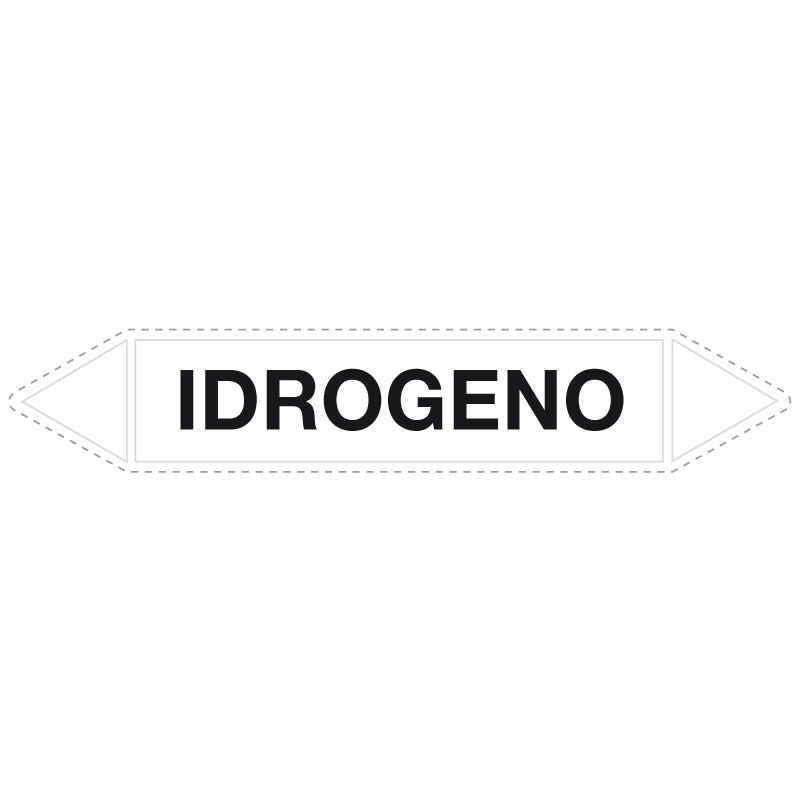IDROGENO ADESIVO 330X70 TUBAZIONI COMBURENTI