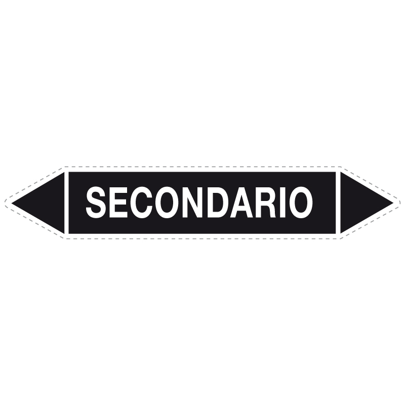 SECONDARIO ADESIVO 330X70 TUBAZIONI ALTRI FLUIDI