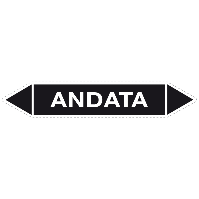 ANDATA ADESIVO 330X70 TUBAZIONI ALTRI FLUIDI