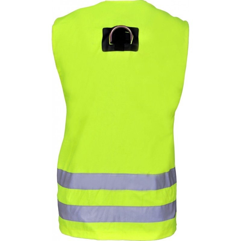 IMBRACA.ANTICADUTA HT471 CON GILET GIALL  AD ALTA VISIBILITA'  EN361 EN471