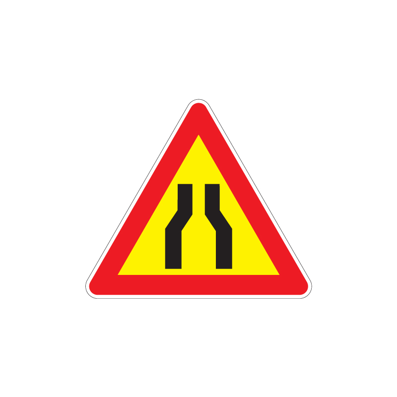 TRIANGOLO DA 90 STRETTOIA SIM. FIG.384 DA CANTIERE CLASSE 1 LAMIERA SCATOLATA