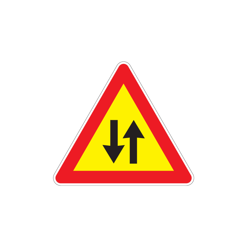 TRIANGOLO DA 90 DOPPIO SENSO FIG.387 DA CANTIERE CLASSE 1 LAMIERA SCATOLATA