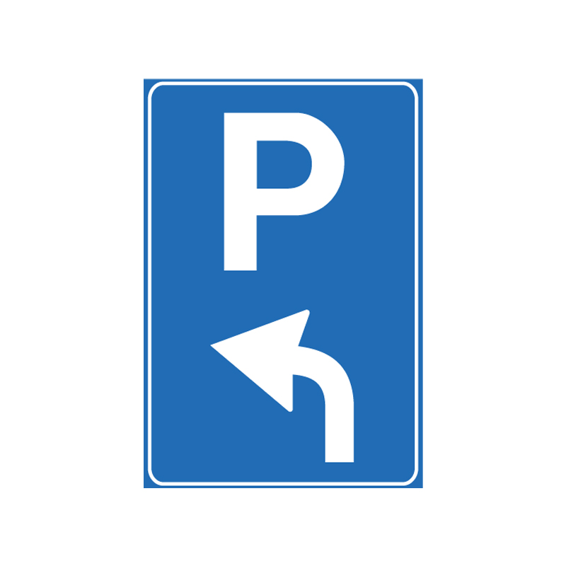 PREAVVISO DI PARCHEGGIO F.77B CARTELLO LAMIERA SCATOLATA 60X90 CM CLASSE 1