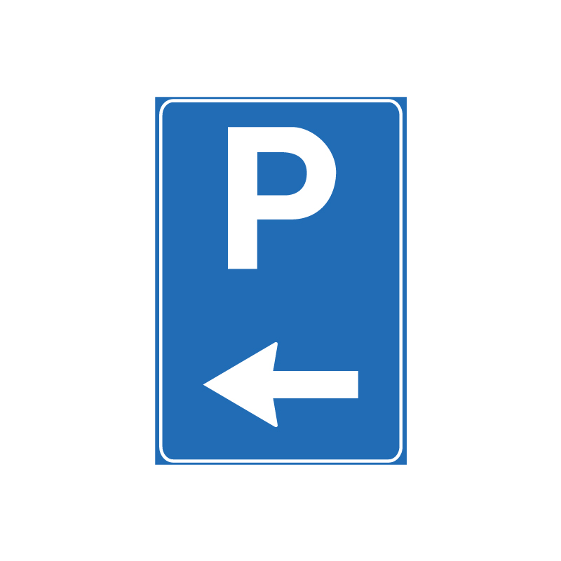 PREAVVISO DI PARCHEGGIO FIG.77D CARTELLO LAMIERA SCATOLATA 40X60 CM CLASSE 1