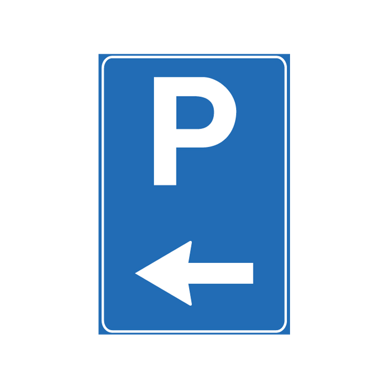 PREAVVISO DI PARCHEGGIO FIG.77D CARTELLO LAMIERA SCATOLATA 60X90 CM CLASSE 1