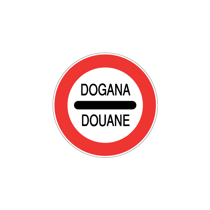 ALT DOGANA DISCO 60 CM LAMIERA SCATOLATA CLASSE 1