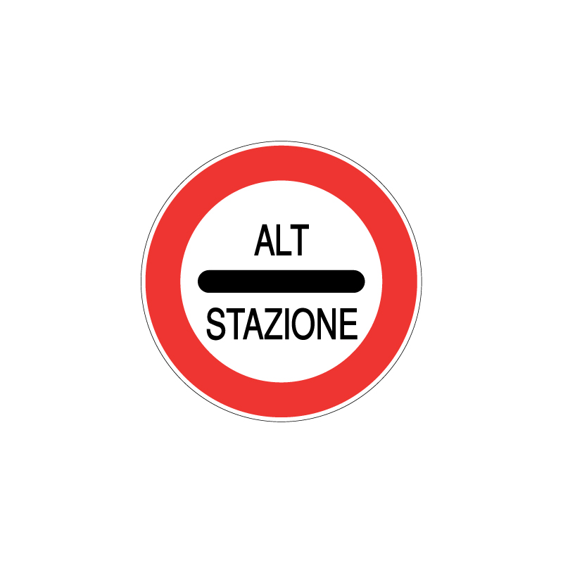 ALT STAZIONE DISCO 60 CM LAMIERA SCATOLATA CLASSE 1