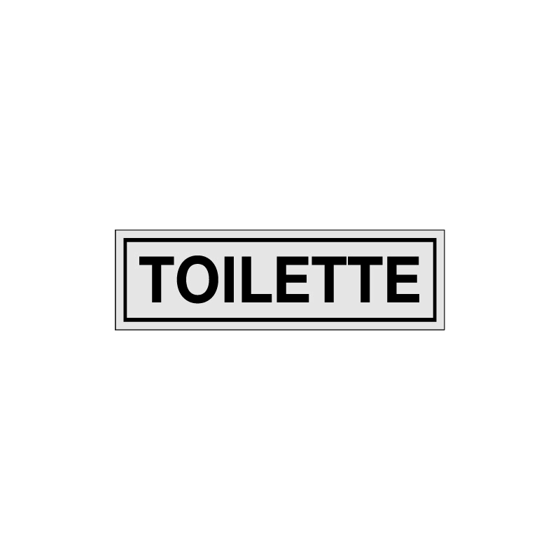 TOILETTE ADESIVO ALLUM. 165X50 INDICAZIONE