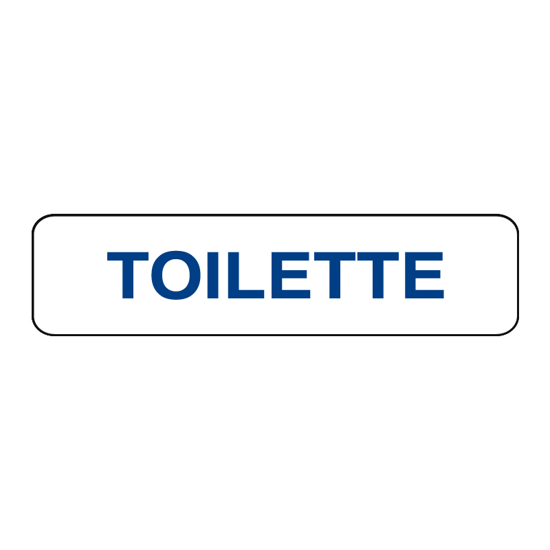 TOILETTE CARTELLO ALLUM. 290X80 INDICAZIONE