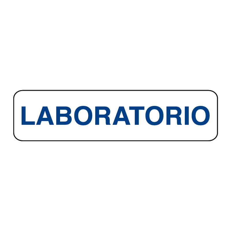 LABORATORIO CARTELLO ALLUM. 290X80 INDICAZIONE