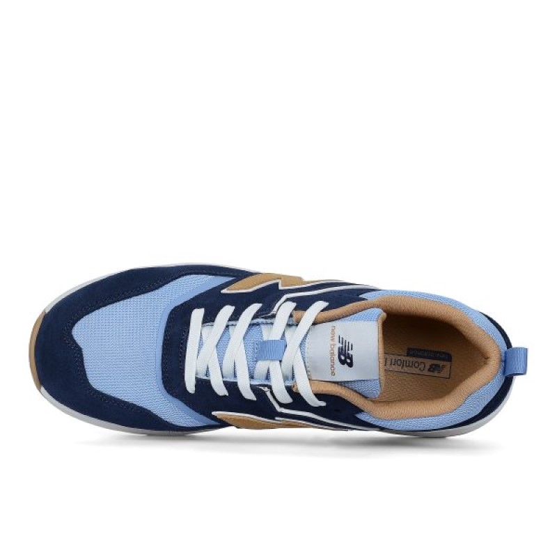SCARPA NB ELITE LITE BLU ESD S1P BASSA IN PELLE EN 20345