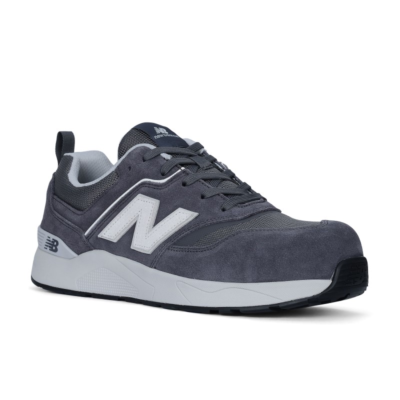 SCARPA NB ELITE LITE GRIGIO ESD S1P BASSA IN PELLE EN 20345