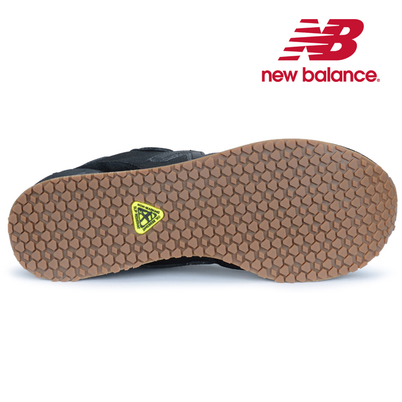 SCARPA NB NEW BALANCE 515 NERA ESD O1 IN PELLE BASSA EN 20347