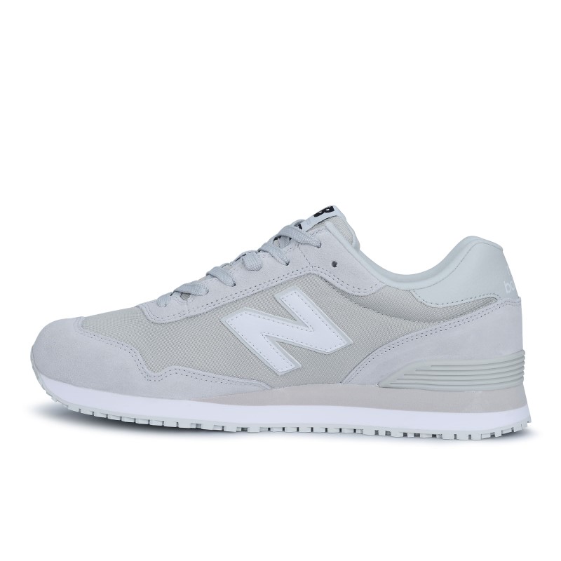 SCARPA NB NEW BALANCE 515 GRIGIO ESD O1 IN PELLE BASSA EN 20347