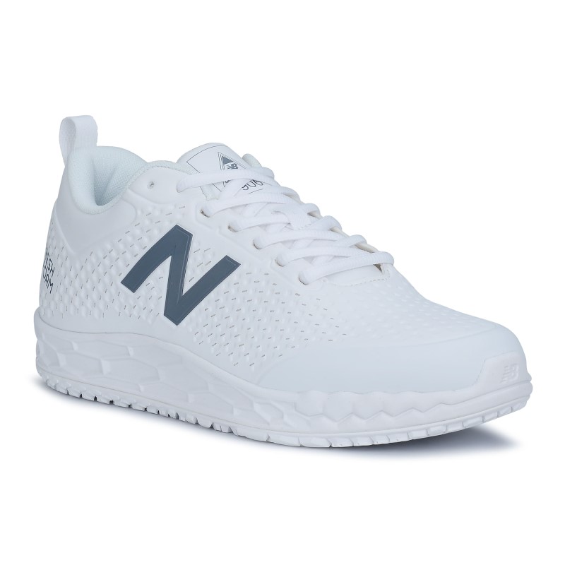 SCARPA NB NEW BALANCE 906 SR BIANCO OB E IN PELLE BASSA EN 20347