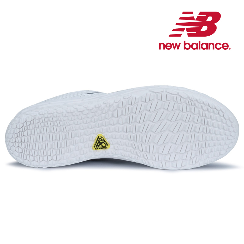 SCARPA NB NEW BALANCE 906 SR BIANCO OB E IN PELLE BASSA EN 20347
