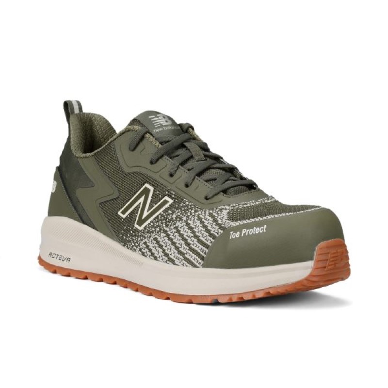 SCARPA NB SPEEDWARE VERDE OLIVA S1P  BASSA IN TESSUTO TRASP. EN 20345