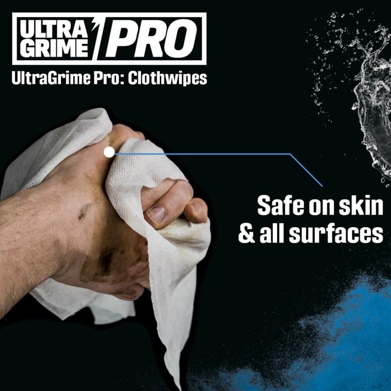 SALVIETTE TNT MULTIUSE ULTRAGRIME PRO  BOX DA 100 PZ X GRASSO PITTURA SILICONE